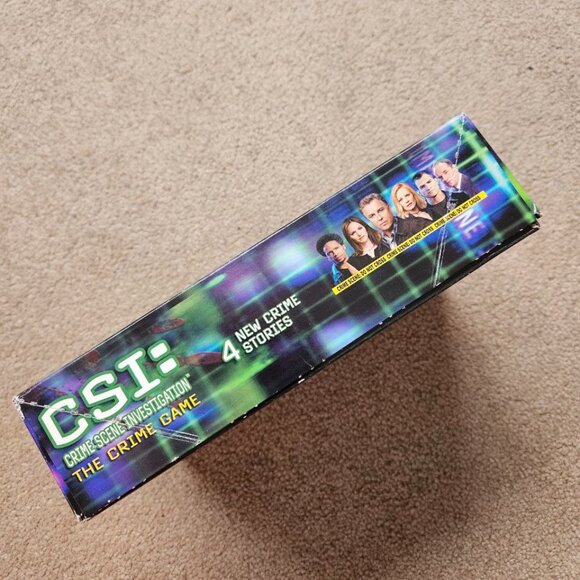 CSI: Crime Scene Investigation - 4 New Crime Stories - Board Game 2004 - Picture 9 of 12
